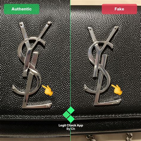 how to tell a fake ysl form real ysl|how to authenticate YSL bag.